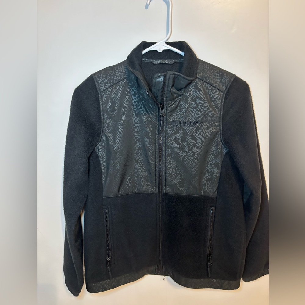 Columbia Black and Gray Performance Jacket Youth Large